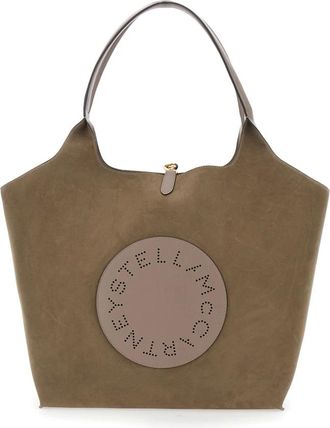 Stella McCartney Bolso Tote Reversible con Logo - Bags - Mujer - Beige - ONE SIZE