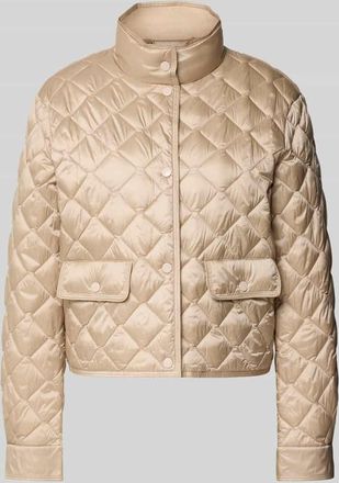 Marc Cain Steppjacke mit Stehkragen in Sand, Größe 34