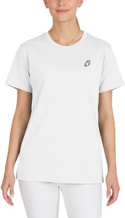 Dalix Womens Ghost Mode Jersey Relaxed Tee in White at Nordstrom, Size X-Small