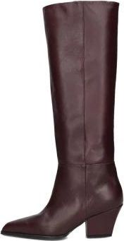 Toral Shoes Stijlvolle Dakota Laarzen - Dames - Cowboylaarzen - Paars - 41 EU - Wol - Schoenen