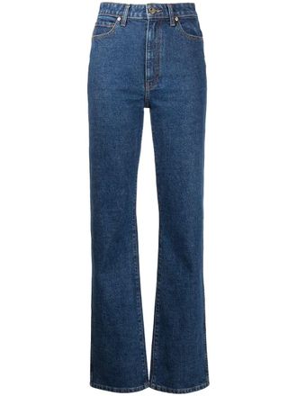Khaite Jeans The Danielle a vita alta - Blu