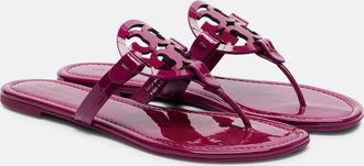 Tory Burch Miller patent leather thong sandals