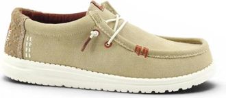 Hey Dude Schoenen, Heren, Beige, 40 EU, Wally Workwear