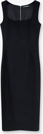 Dolce & Gabbana Vestito Midi in lana vergine - DOLCE & GABBANA - gender_Woman