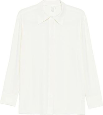 Norma Kamali Shirts Wit - Dames - Overhemden - Wit - M - Overhemden
