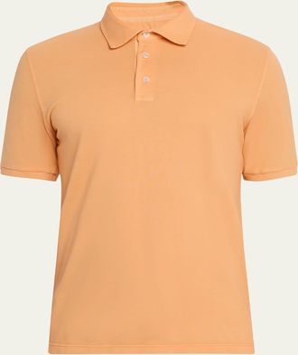 Fedeli Mens Pique Polo Shirt