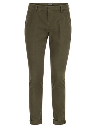 Dondup Gaubert - Slim-fit Gabardine Trousers