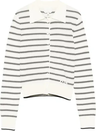 A.P.C. A. p.c. Polo-collar Cardigan