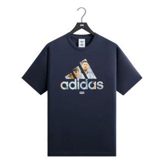 Kith x Messi for adidas Football Graphic T-Shirt Night Navy ADKU4266