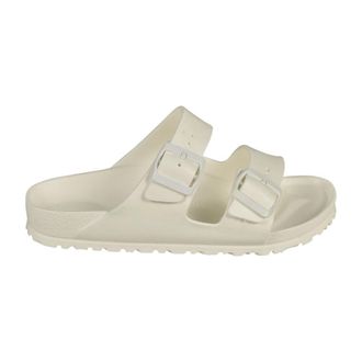 Birkenstock Sliders, female, White, Size: 10 US Arizona EVA Narrow Fit