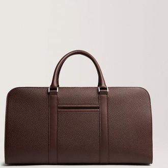 Carl Friedrik Rigid Weekender - Grain Leather - Dark Brown