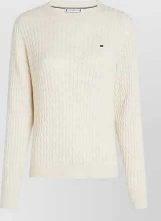 Tommy Hilfiger cable-knit cotton sweater