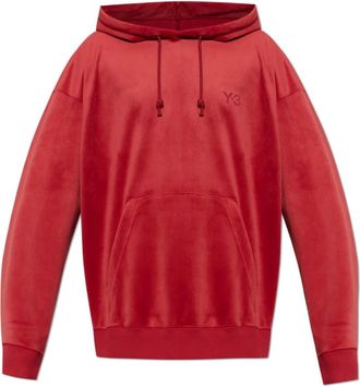 Yohji Yamamoto Hombre, Sudaderas, Rojo, Talla: XL
