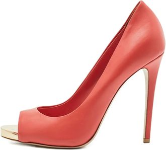 Le Silla Pumps Gabry in pelle 110mm - Rosso