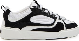 Cleens Essential Skate Evo Panelled Mesh Sneakers - Black - 44.5 (IT44.5 / UK10.5)