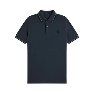 Fred Perry Heren, Tops, Blauw, Maat: 3XL Katoen