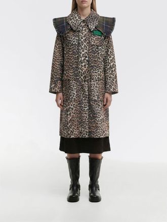 Barbour Parka Impermeabile Leopardato Barbour x Ganni