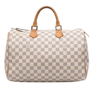 Louis Vuitton Pre-owned Handbags, female, White, Size: ONE SIZE Pre-owned Speedy 35