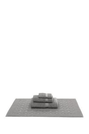 Linum Home Textiles Sinemis Terry 4-Piece Towel Set - Dark Grey at Nordstrom Rack