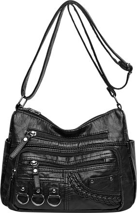 Generic Womens Cross-Body Bags Cross Body Bag Women for Work, Office Unisex Sleek Crossbody Satchel for Daily Commute, Minimalist Chest Bag for Work & Travel