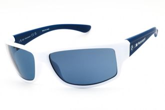 BMW BS0033 21M White/Blue Polarized