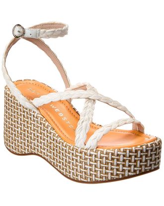 Sophia Webster Miranda Raffia Platform Sandal
