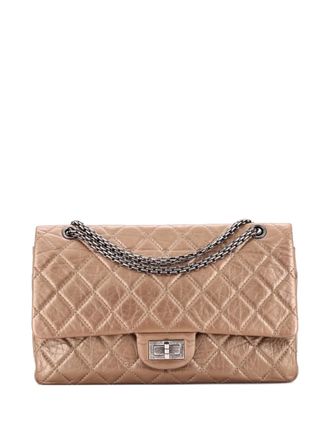 Chanel Reissue 2.55 Flap Bag Quilted Aged Calfskin 226 shoulder bag - women - Calf Leather - One Size - Gold