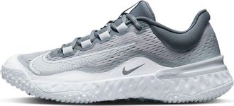 Nike (WMNS) Nike Alpha Huarache Elite 4 Turf Softball Shoes Wolf Grey Pure Platinum DV0496-012