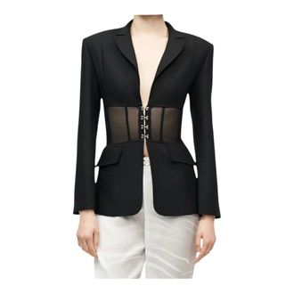 Just Cavalli Mujer, Chaquetas, Negro, Talla: S
