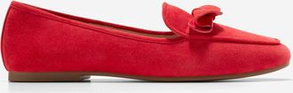 Cole Haan Womens Payson Soft Bow Loafers - Red Size 10.5