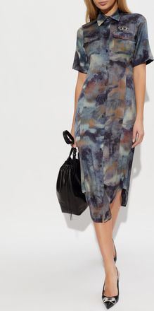 Diesel Dress D-ANA, Womens, Grey