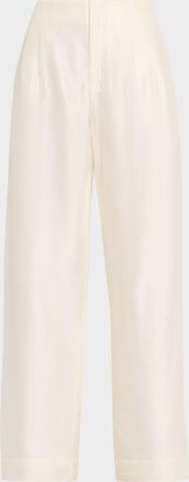 Staud Pierre Wide-Leg Pants