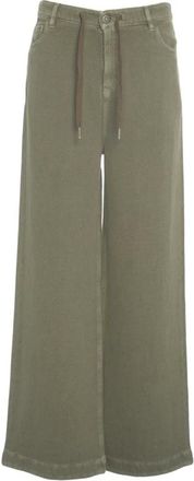 Golden Goose Dames, Broeken, Groen, Maat: W27