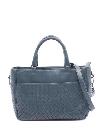 Bottega Veneta Borsa tote Intrecciato anni 2000 - Blu