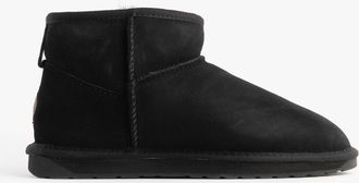 Emu Emu Australia Stinger Micro Womens Sheepskin Boot Black - Size UK 4