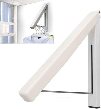 OEM Dailygoods - Perchero Que Ahorra Espacio - Tendedero De Pared - Plegable