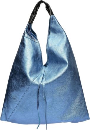 Isabella Rhea Blauw Rundleer Tas