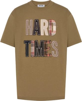 Moschino T-shirt con stampa - Verde