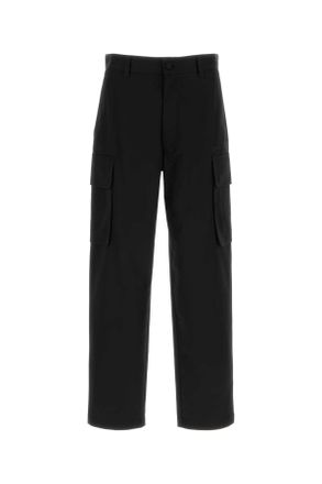 Givenchy Black Cotton Cargo Pant