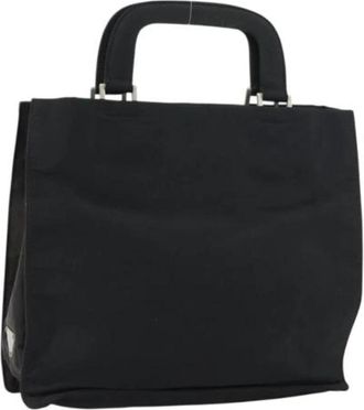 Prada Pre-owned Vintage Handtas - Dames - Vintage Handtas - Zwart - ONE Size - Nylon - Vintage