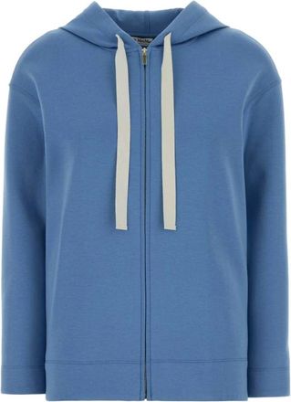 Max Mara Smmdoria Zip-through - Dames - Vesten met rits - Blauw - XS - Hoodies & sweatvesten