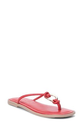 Matisse Footwear Mission Flip Flop in Red Leather at Nordstrom, Size 11