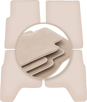 OEM Alfombrillas Beige Premium Para Hyundai Galloper Todoterreno 1991-2003