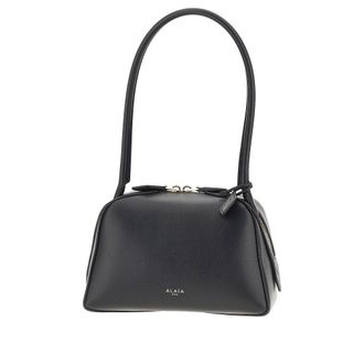 Alaia Leather small Le Bouledogue bag Woman One Size