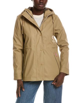 Hunter Abbey Rubberized Short Rain Jacket