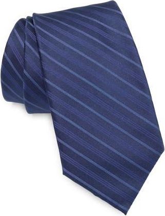Calvin Klein Edmund Stripe Tie in Navy at Nordstrom Rack