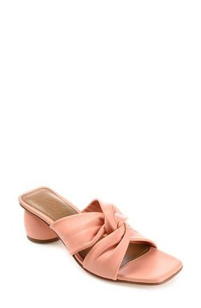 Journee Collection Charlize Sandal in Coral at Nordstrom Rack, Size 8