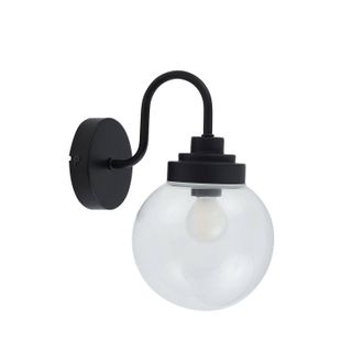Lucande L&aacute;mpara De Pared badolo En Negro Metal - Lucande