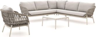 Bellagio la vita attrattiva Bellagio Cupello hoek loungeset 5-delig 6-zits