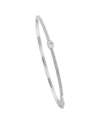 Sabrina Designs 14K 0.65 Ct. Tw. Diamond Bangle Bracelet